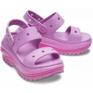 Klapki Crocs Mega Crush Sandal 207989-6WQ fioletowe