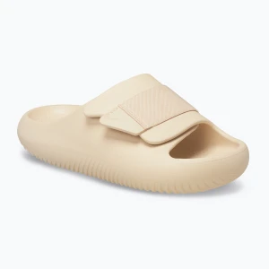 Klapki Crocs Mellow Luxe Recovery Slide Shitake Beżowy