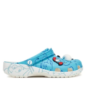 Klapki Crocs Smurfs Classic Clog 210820 Kolorowy