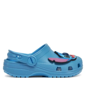 Klapki Crocs Stitch Classic Clog K 209464 Niebieski