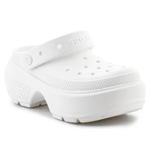 Klapki Crocs Stomp Clog 209347-0WV białe