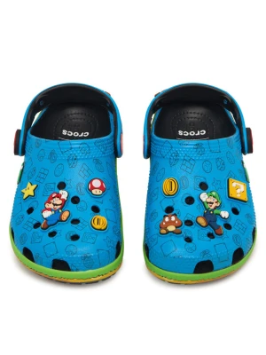 Klapki Crocs Super Mario Core Classic Clog Kids 212140 Kolorowy