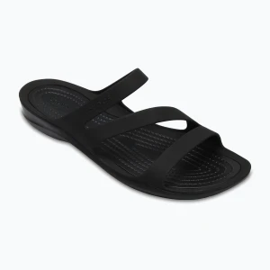 Klapki Crocs Swiftwater Sandal W black/black 203998-060