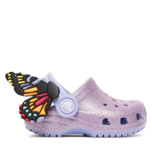 Klapki Crocs Toddler Classic IAM Butterfly Clog 210018 Fioletowy