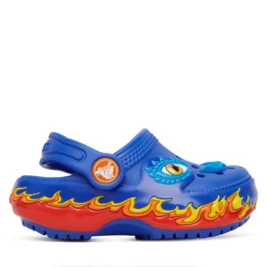 Klapki Crocs Toddler Classic IAM Dragon Lights Clog 212510 Niebieski