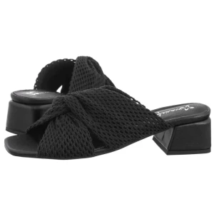 Klapki Czarne 06955-01/00-0 (MA1360-b) Maciejka