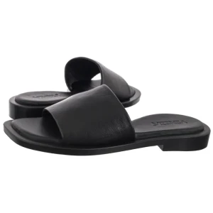 Klapki Czarne R009LEBLOBK144 (VE865-a) Venezia