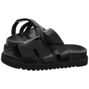 Klapki Czarne R022LEBLOBK144 (VE848-a) Venezia