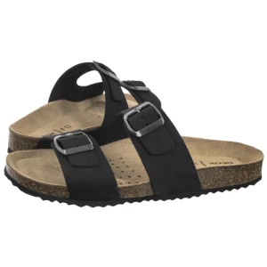 Klapki D Brionia L Black D35LSL 00032 C9999 (GE175-b) Geox