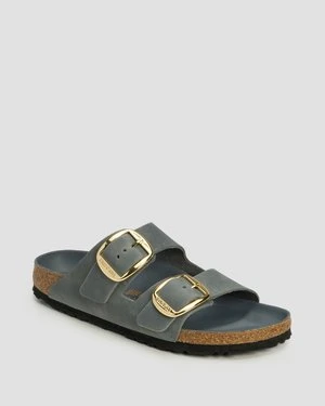 Klapki Damskie Birkenstock Arizona Big Buckle Leoi Narrow