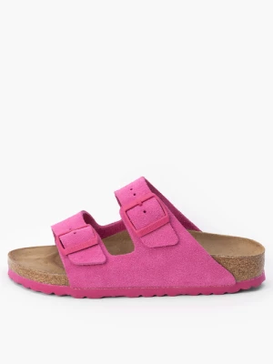 Klapki damskie BIRKENSTOCK ARIZONA LEVE FUCHSIA TULIP