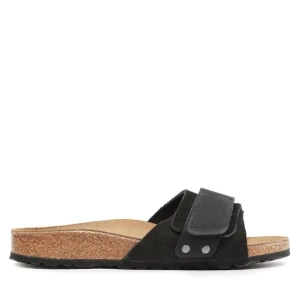 Klapki damskie BIRKENSTOCK BIRKENSTOCK OITA W LENB/LEVE BLACK