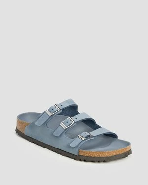 Klapki Damskie Birkenstock Florida Lenb Narrow