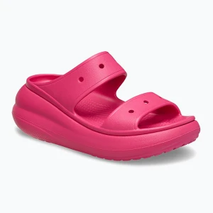 Klapki damskie Crocs Classic Crush Sandal dragon fruit