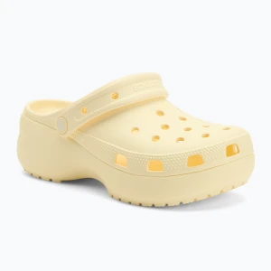 Klapki damskie Crocs Classic Platform Clog buttercream