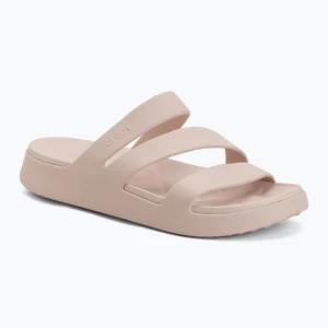 Zdjęcie produktu Klapki damskie Crocs Getaway Strappy quartz Różowy