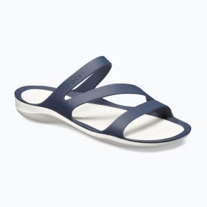 Klapki damskie Crocs Swiftwater Sandal navy/white