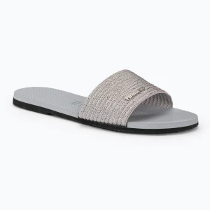 Klapki damskie Havaianas You Malta Metallic ice grey