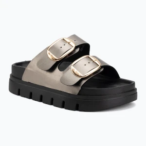 Klapki damskie Lee Cooper LCW-26-35-4461LA pewter Srebrny
