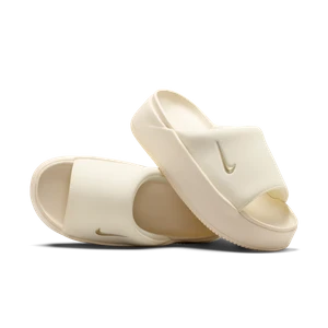 Klapki damskie Nike Calm Elevation - Biel
