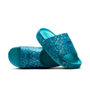 Klapki damskie Nike Calm x NorBlack NorWhite - Zieleń