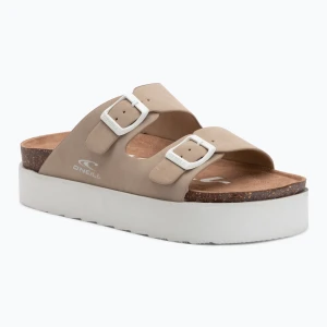 Klapki damskie O'Neill Sandy Platform Slider Low tan Beżowy