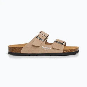Zdjęcie produktu Klapki damskie Pepe Jeans Oban Suede white