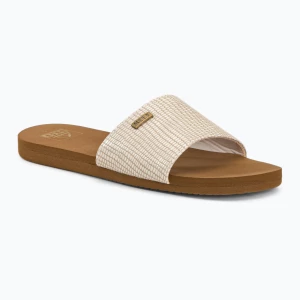 Klapki damskie REEF Bliss Nights Slide white/tan