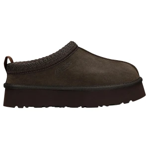 Cieple brązowe klapki damskie relaks z wełna merino r 46199-62