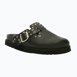 Klapki damskie Scholl Beatriz Ring Leather Czarny