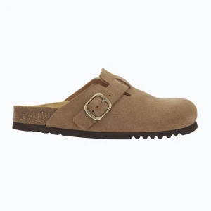 Klapki damskie Scholl Fae Suede taupe