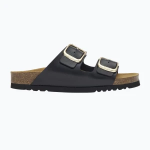 Klapki damskie Scholl Josephine Laminated black