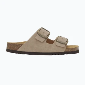 Klapki damskie Scholl Josephine Suede dark beige