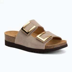 Klapki damskie Scholl Montery 2 Straps Ad Med beige