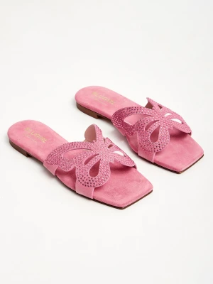 Zdjęcie produktu Klapki damskie skórzane BLUGIRL BLUMARINE