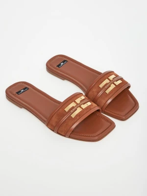 Klapki damskie skórzane ELISABETTA FRANCHI