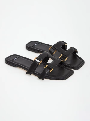 Klapki damskie skórzane ELISABETTA FRANCHI