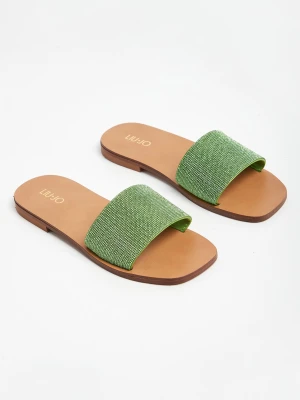 Klapki damskie skórzane LIU JO