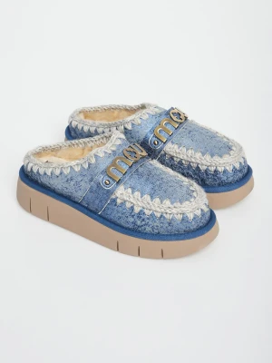 Klapki damskie skórzane mule MOU