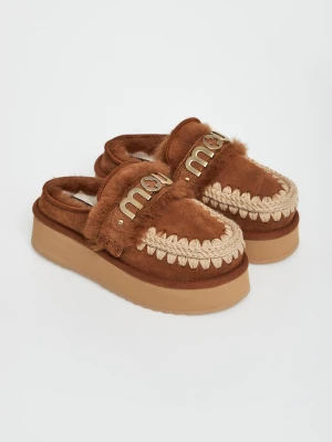 Klapki damskie skórzane mule MOU
