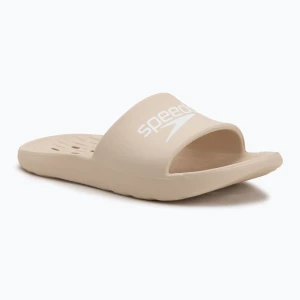 Klapki damskie Speedo Slide AF pale tan Pomarańczowy