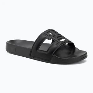 Klapki damskie Tommy Hilfiger Monogram black