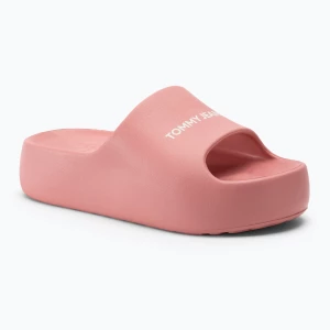 Klapki damskie Tommy Jeans Chunky Flatform Slide tickled pink