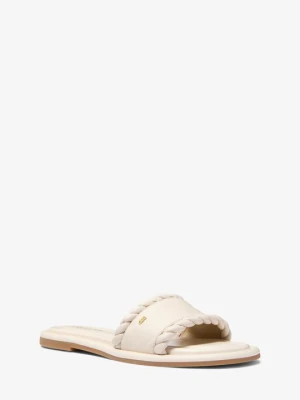 Klapki Dana ze skóry Michael Kors
