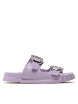 Klapki DeeZee E566-40 Fioletowy