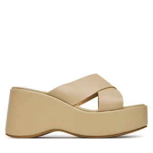 Klapki DeeZee F22067-4 Beżowy