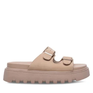 Klapki DeeZee HY86009-19 Beżowy