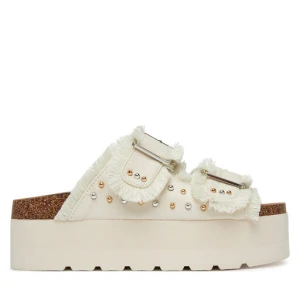 Klapki DeeZee LB-P1748 Beżowy