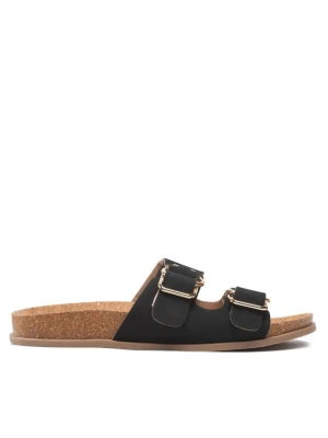 Klapki DeeZee WS280601-01 Czarny
