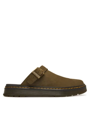 Klapki Dr. Martens Brookline DM42861300 Zielony ciemny
